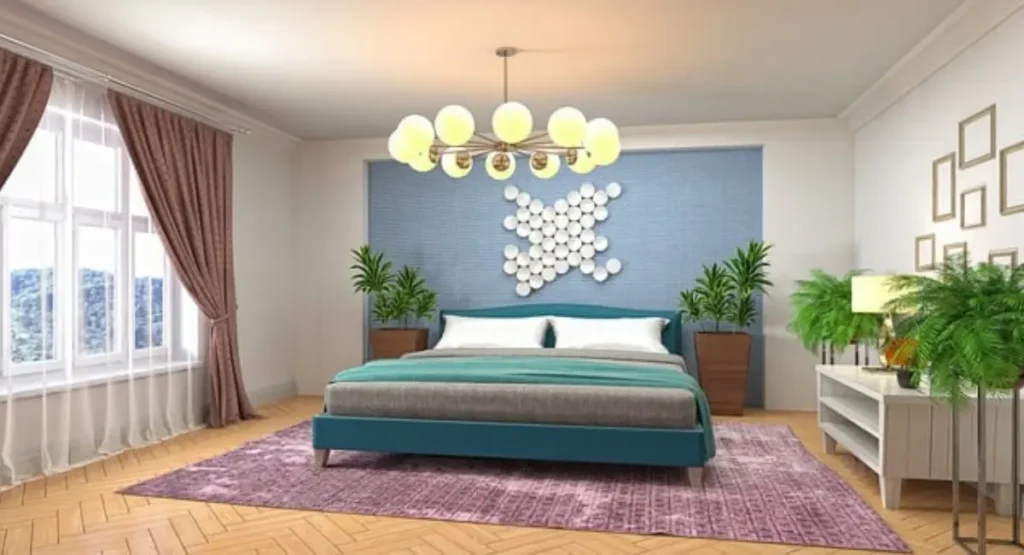 Timeless bedroom ideas with symmetrical layout and decor